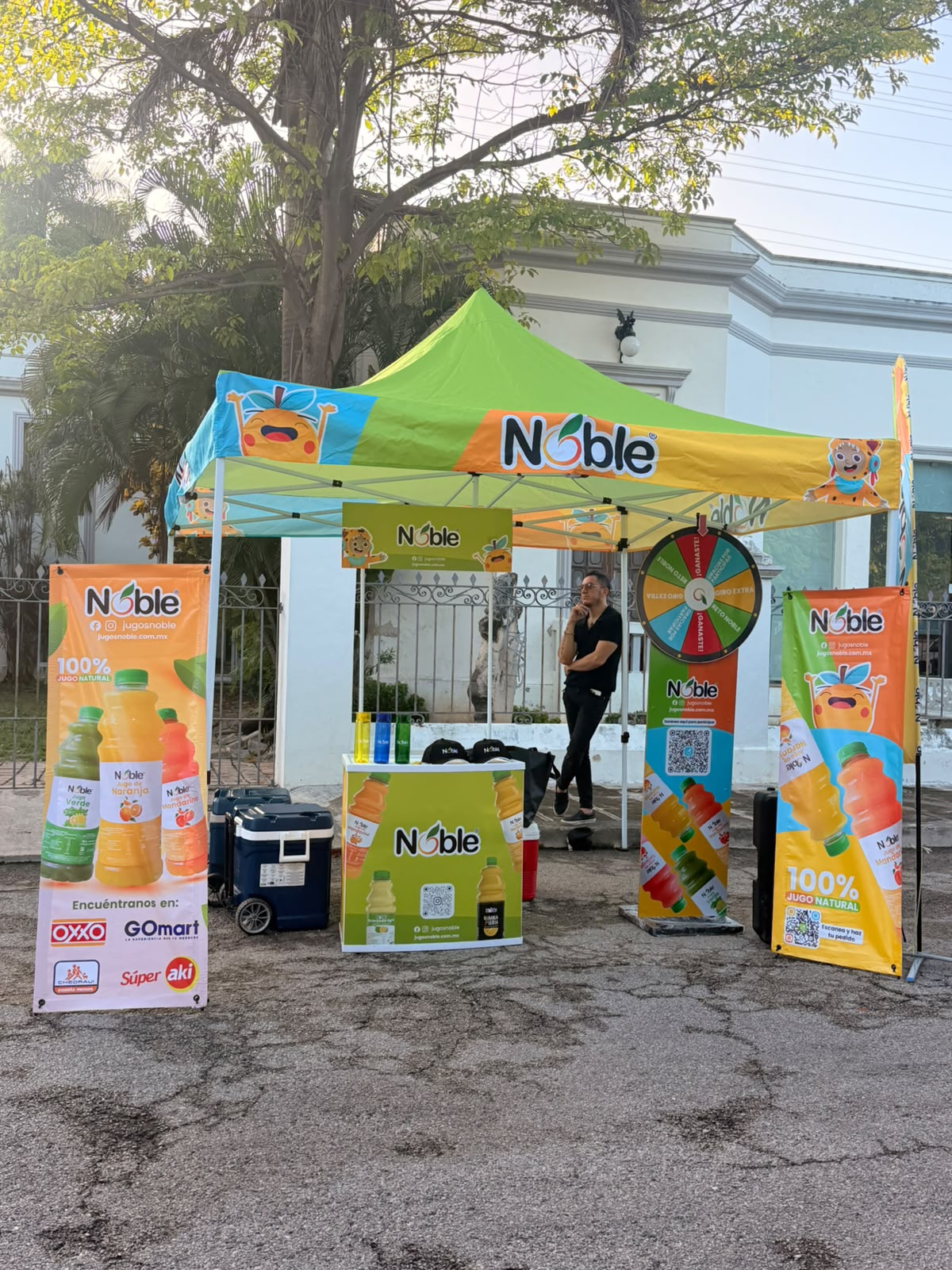 Activación y demostración de producto